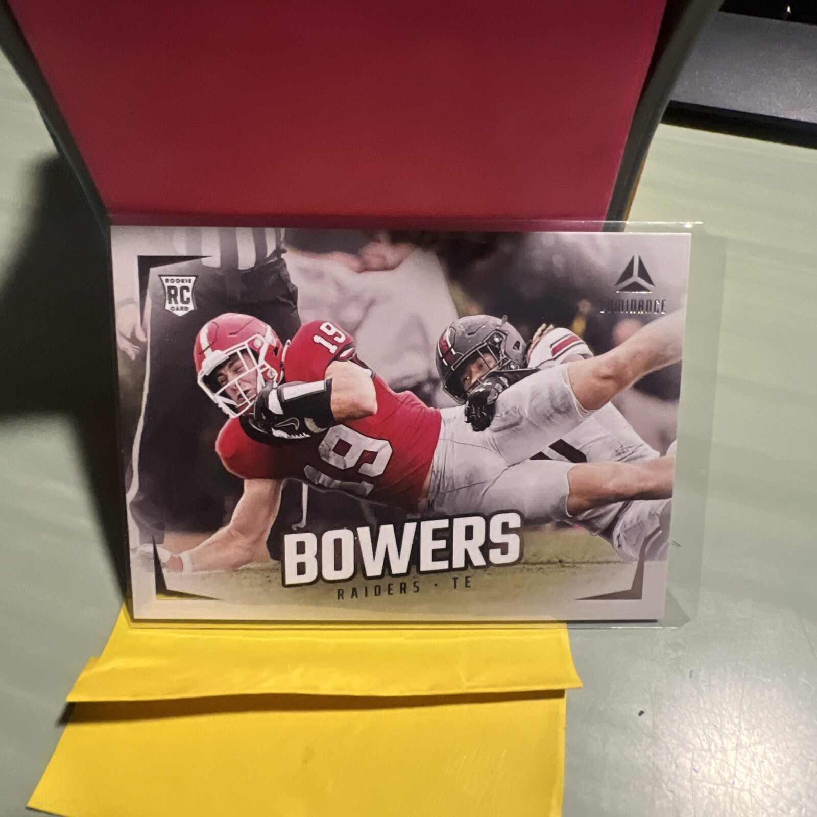 2024 Panini Luminance Rookies Brock Bowers Georgia Las Vegas Raiders RC #186