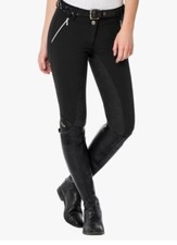 NWT Hooks Country Riding Wear Equestrian Black pants size 48  (XL) Horse Sport