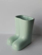 Target Bullseye Playground Mint Green Blue Turquoise Mini Bud Vase Rainboot 