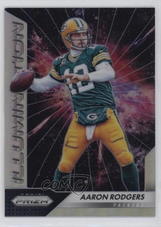 2016 Panini Prizm Illumination Silver Prizm Aaron Rodgers #6