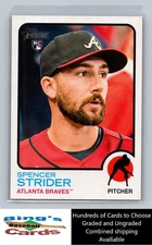 2022 Topps Heritage Spencer Strider #521