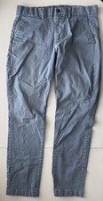 Mens Light Blue Gap Chinos Slim Fit Pants Siz...