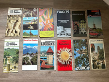 Vintage Travel Brochures, Tourist Maps & Souvenir Pamphlets Europe