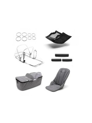 Bugaboo Fox Style Set Grey Melange - Brand New!