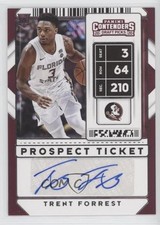 2020 Contenders Draft Picks Sticker Prospect Ticket Trent Forrest #129 Auto 0w8