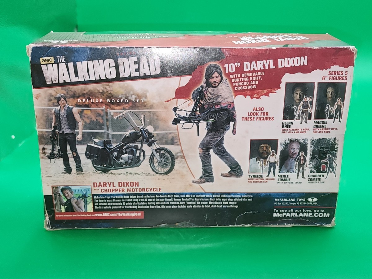 【新品未開封】ウォーキング・デッド　ダリル　デラックスボックスセット　amc Walking Dead Daryl Dixon Action Figure and Motorcycle Deluxe