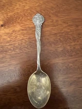 Antique Sterling Silver Golden Gate  Souvenir Spoon By Hammersmith & Field