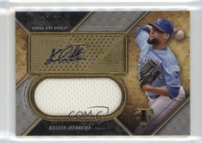2017 Triple Threads Unity Jumbo Relics Silver 37/75 Kelvin Herrera Auto 1ek2