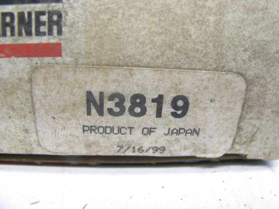 Cojinete de liberación del embrague de transmisión manual BWD N3819 1975-79 Honda Civic 1,5 L-L4 Foto 3 de 3