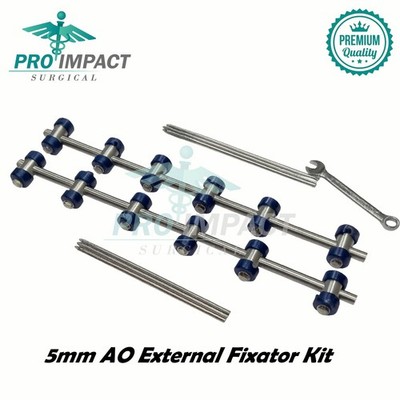 5mm AO External Fixator Kit Orthopedic Bone Clamp Set Surgical Instrument