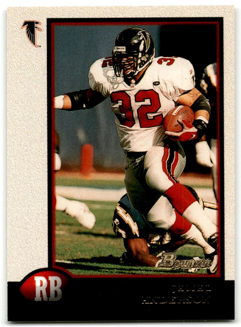 1998 Bowman #77 Jamal Anderson Atlanta Falcons