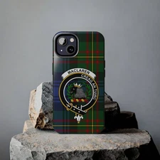 Maclaren Clan Scottish Tartan Cell Phone Case