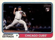 2023 Topps Heritage #146 Jeremiah Estrada RC Chicago Cubs