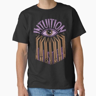 INTUITION - Listen and Trust | Slogan in Purp T-Shirt Made in US/AUS Size S-2XL