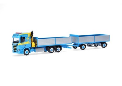 Herpa 926072 | Scania CR 20 ND | Hängerzug | Ladekran | Martin Wittwer | 1:87