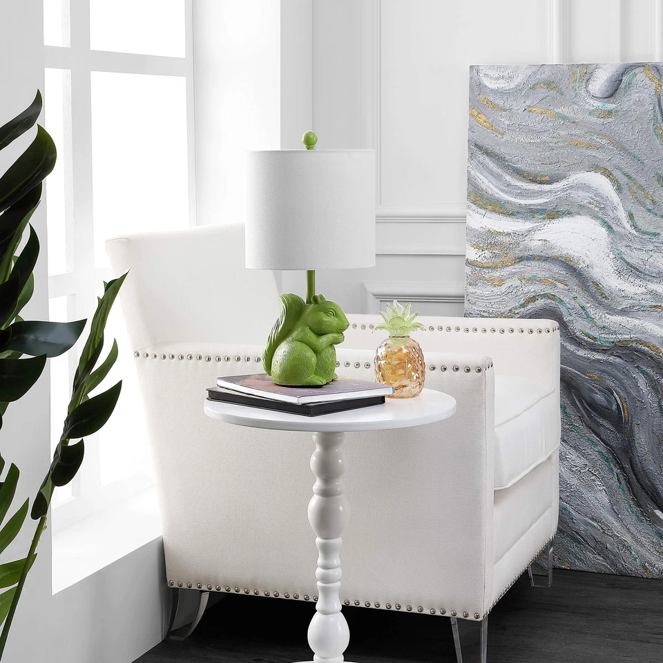 Colección Iluminación Infantil Ardilla Soleada Cerámica Verde 18 Pulgadas Dormitorio Salón... Foto 3 de 4