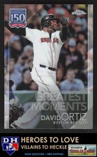 2019 Topps Chrome 150 Years of Pro Baseball David Ortiz #150C-2 Boston Red Sox