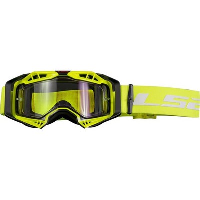LS2 Crossbrille Aura Enduro Schwarz/gelb