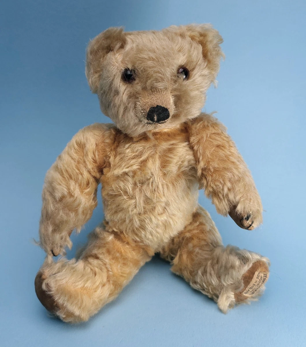 Merrythought Teddy Bear 1930-1939 Time Period Manufactured Antique