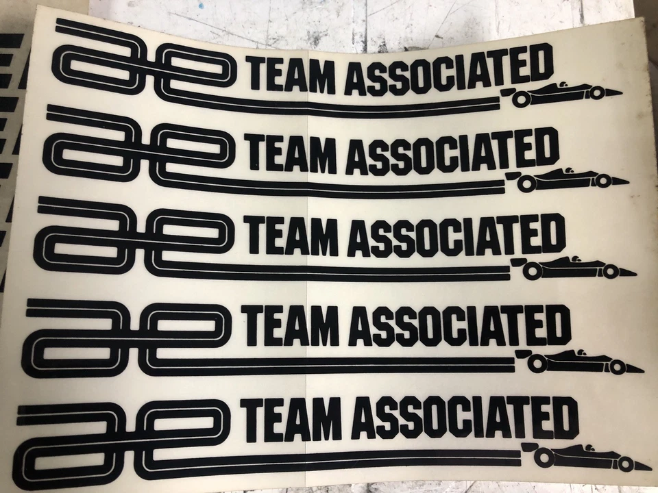 Associated Rc 500 Kit Stickers /Delta Eagle P4 Thorp Super Eagle ) - Immagine 3 di 4