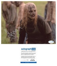 Samantha Morton “The Walking Dead” AUTOGRAPH Signed ‘Alpha’ 10x8 Photo ACOA