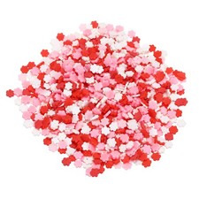 Fake Plum Blossom, 9 Set Pentagram, White/Pink/Red