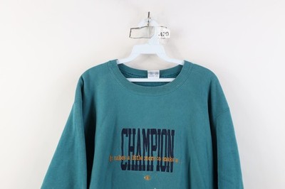 Vtg 80s 90s Champion Reverse Weave Mens 2XL Thrashed Spell Out 