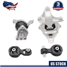 Motor Mount & Transmission Mount 4pc Set 2018-2022 for Honda Accord 1.5L CVT