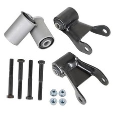 Pair Rear Leaf Spring Shackle Repair Kit Bushing Replacement for Cadillac