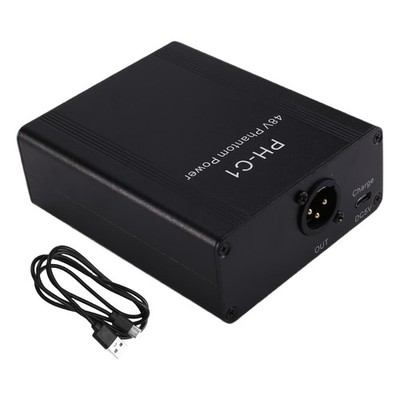 -C1 Mikrofonvorverstärker 48 V Phantomspeisung Kompakter Mikrofonverstärker1554