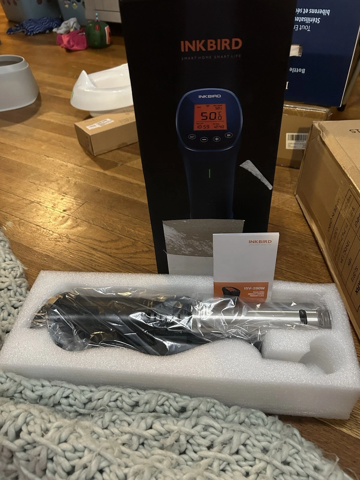 INKBIRD Sous Vide WiFi Machine ISV-200 1000W Precision Cooker
Opens in a new window or tab