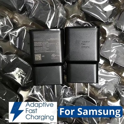 For Samsung S8 9 10 20 21 USB Fast Charger Power Adapter Block Charging Cube Lot