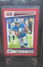2022 Score - Amon-Ra St. Brown #84 Red