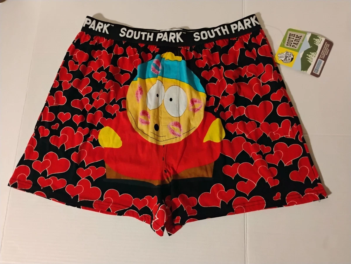 Bioworld South Park – Boxer Uomo Confezione Da 3 – Cartman, Kenny, Stan E Kyle