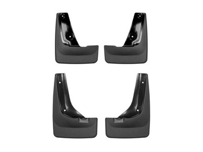 WeatherTech No-Drill MudFlaps - 110139-120139 - Black