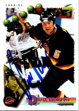 Dana Murzyn 1994-95 Score #134 Auto Hand Signed