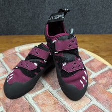 La Sportiva Frixion Wine Red Youths Boys 4.5+/Girls 5.5+ Rock Climbing shoes
