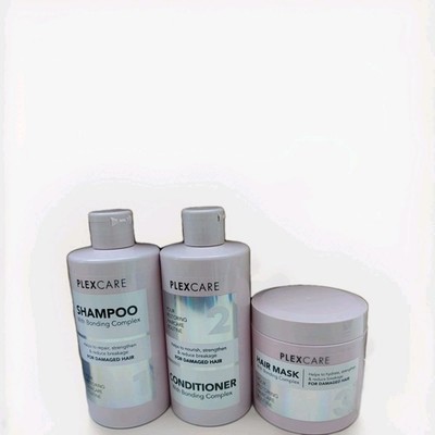 PLEX CARE SHAMPOO 300ml & HAIR MASK  & CONDITIONER