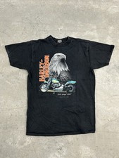 Vintage 3D Emblem Harley Davidson Tee Shirt S...