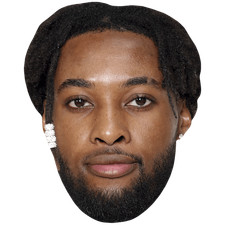 Denzel Ward (Beard) Big Head. Larger than life mask.