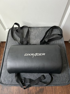 Dxracer Headrest And Lumbar Pillow Set Black Gaming Chair Cushions
