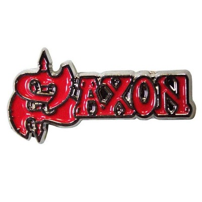 Saxon Anstecker Pin · Red Logo · Offizieller Band Merch