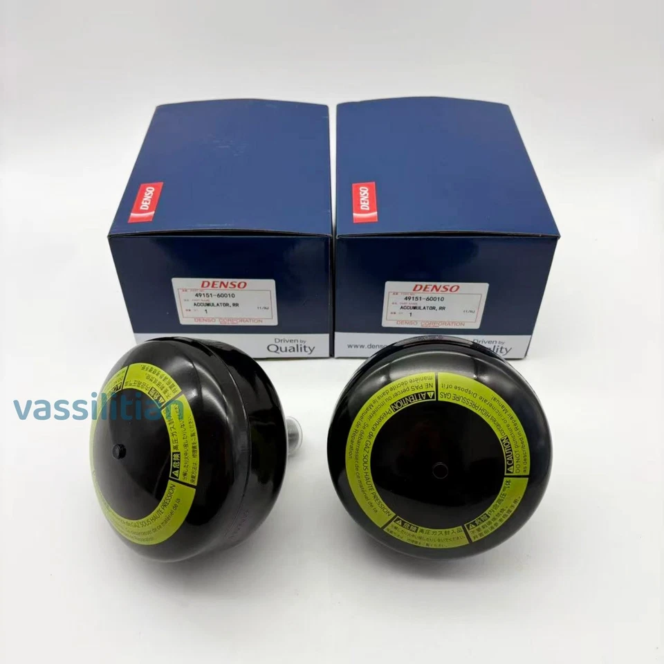 DENSO Toyota Lexus LX470 4* Suspension Accumulator 49141-60010 49151-60010 JAPAN - Imagem 3 de 4