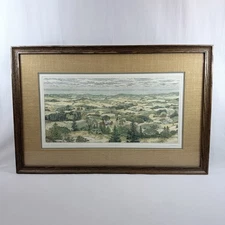 Susan Hunt-Wulkowicz Hand Colored Etching ‘A Summer Tapestry’ #21/300 Limited Ed