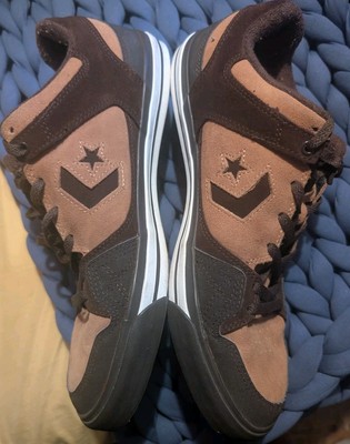 Converse One-Star Pro Low OX Tan & Brown Sneakers Men Sz 13 Excellent Condition!
