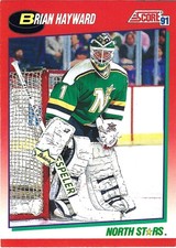 1991-92 Score Canadian - Brian Hayward #211 Minnesota North Stars