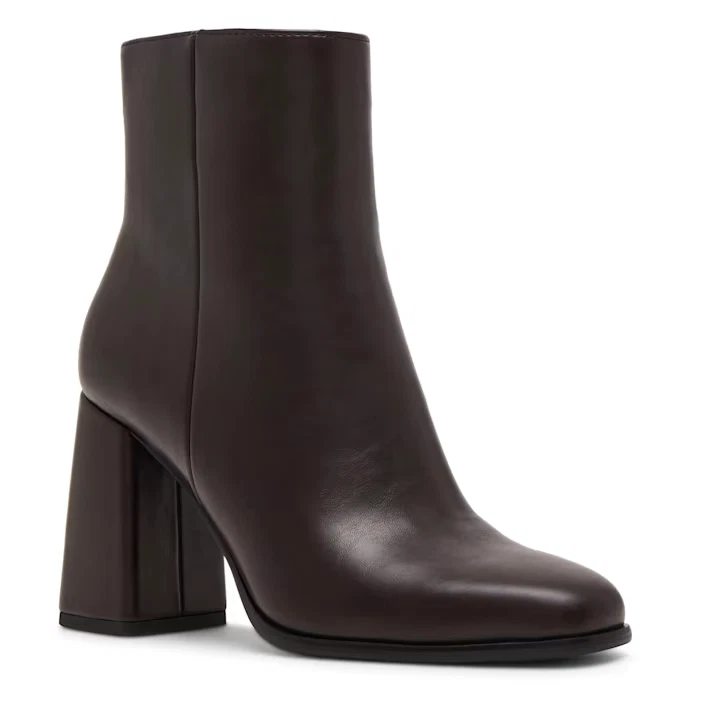 Madden Girl Brown Low (1-1.9 in) Heel Height Boots for Women  display picture 3