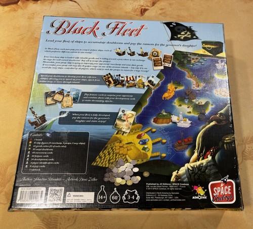 Black Fleet 2014 Space Cowboys gioco da tavolo di strategia Sebastian Bleasdale *NIS* - Foto 2 di 5