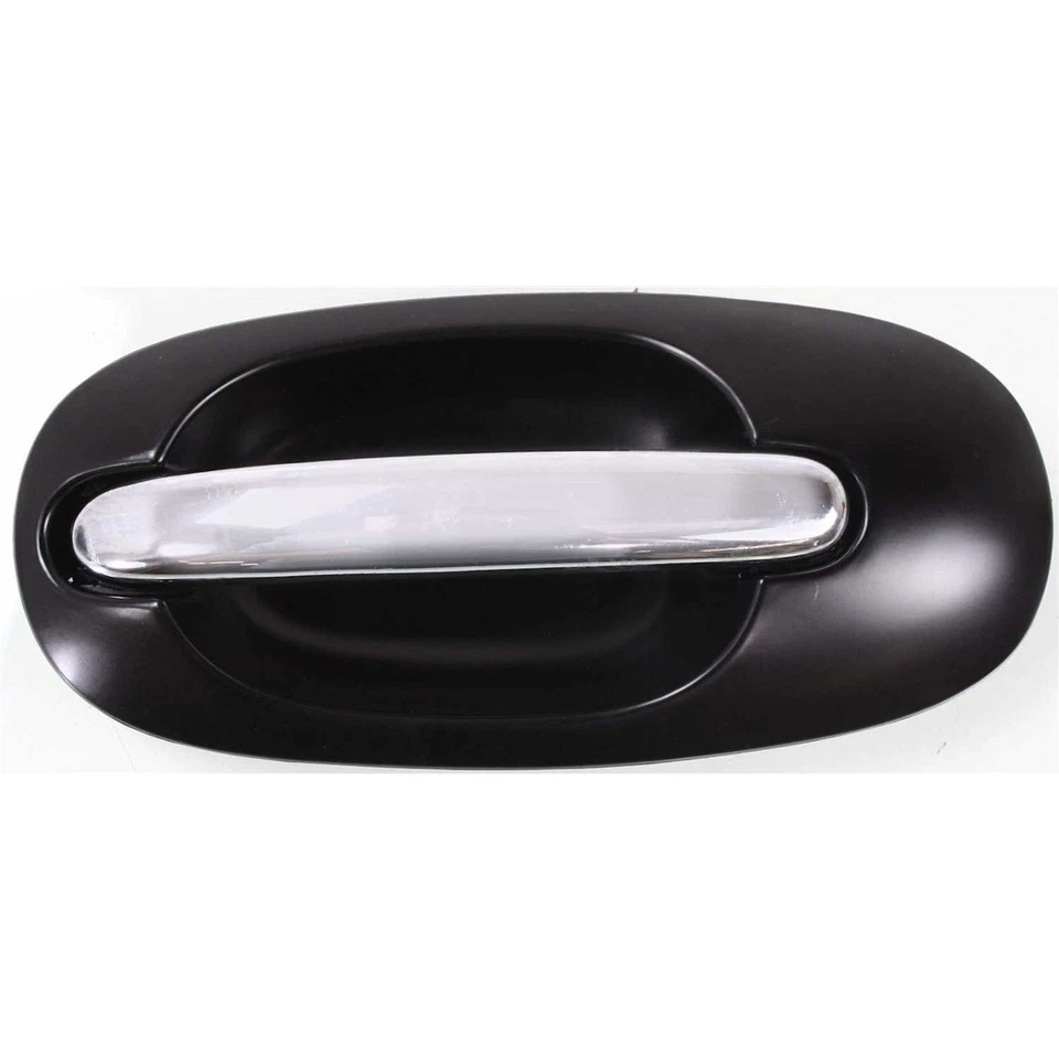 Juego de manijas de puerta para Dodge Grand Caravan 1996-2000 Sliding Dr negro con Chr Lvr 2 piezas Foto 2 de 4