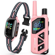 Dog Shock Collar - 3300FT Dog Training Collar with Remote, IPX7 Waterproof El...